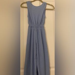 Girls blue romper from zara